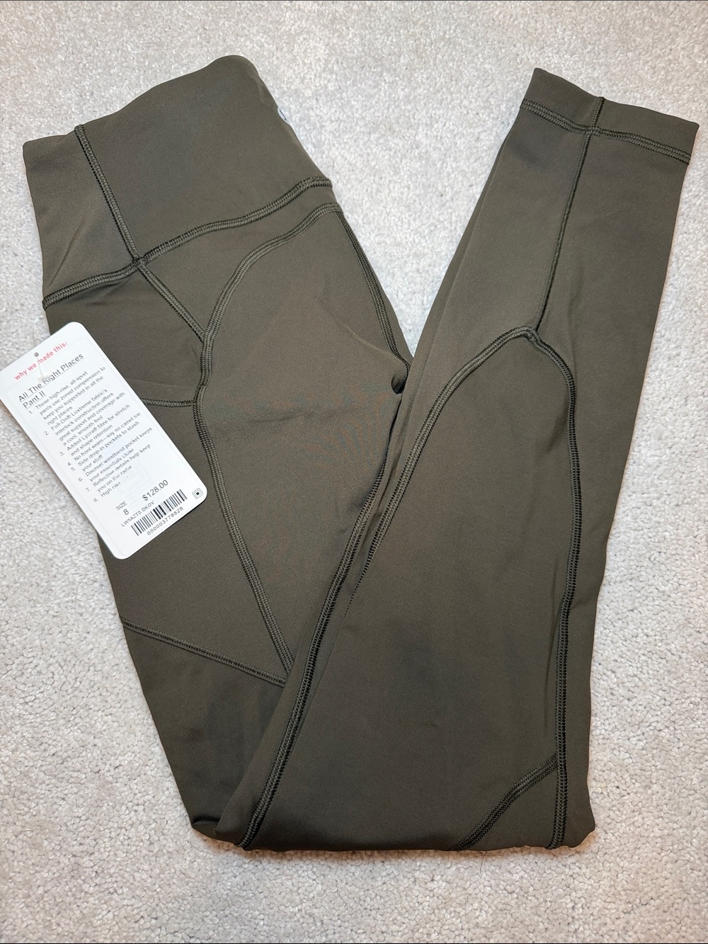 lululemon athletica Olive Leggings